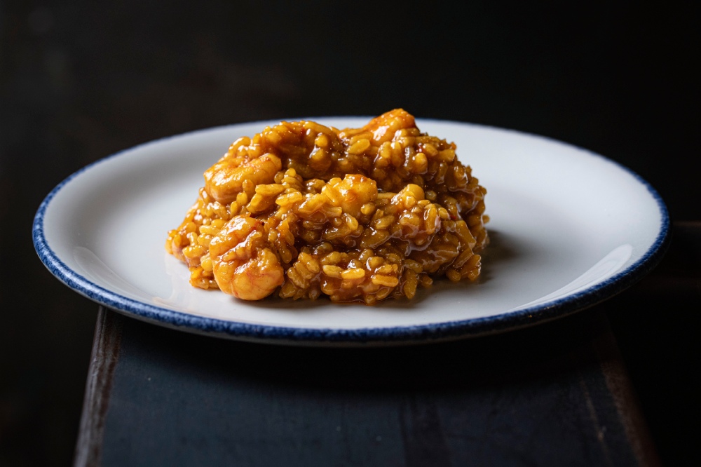 arroz platos en la taberna del gourmet